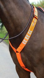 EQUI-FLECTOR, reflexförbygel, orange, Cob/Full