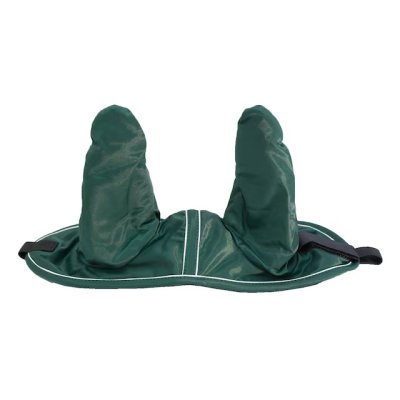 Zoom bild av finntack-ponnyhuva-fast