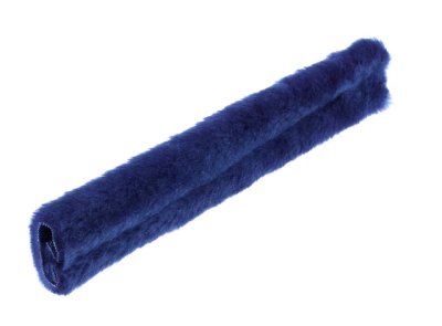 Zoom bild av finntack-nackludd-fleece