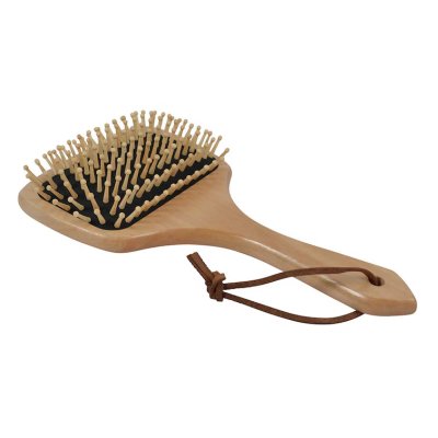 Zoom bild av borstiq-man-svans-borste-kardformad